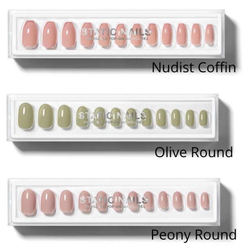STATIC | Reusable Pop-On Manicure x 3